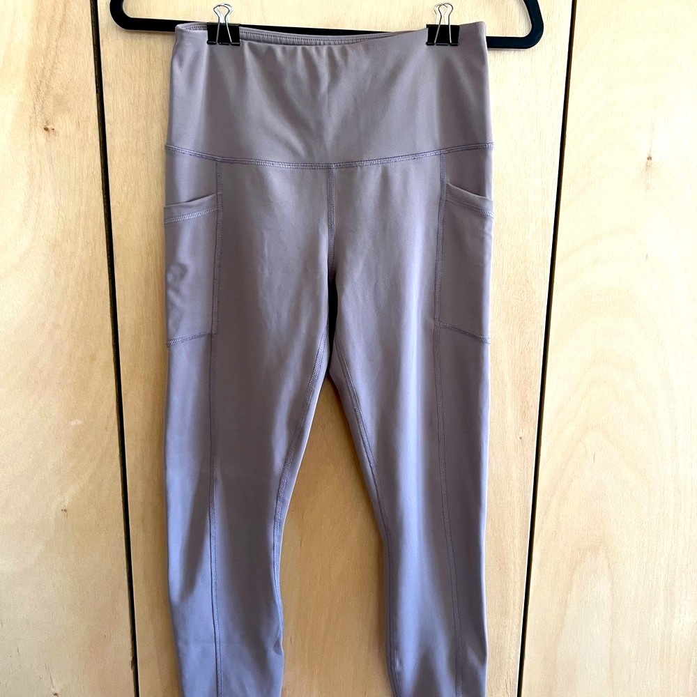 90 Degree By Reflex Light Blue Leggings Casual Fit